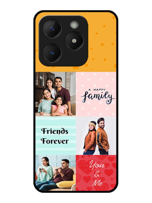 Custom Realme Narzo N63 Custom Metal Phone Case - Images With Quotes Design