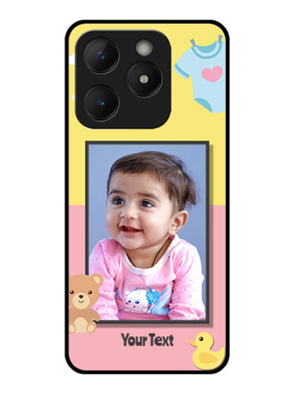 Custom Realme Narzo N63 Custom Metal Phone Case - Kids 2 Color Design