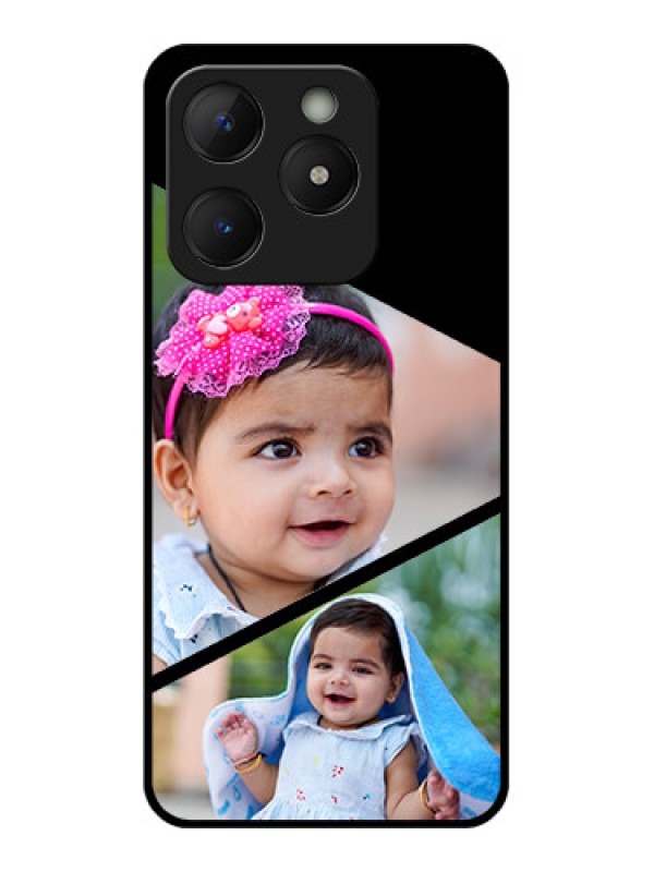 Custom Realme Narzo N63 Custom Metal Phone Case - Semi Cut Design