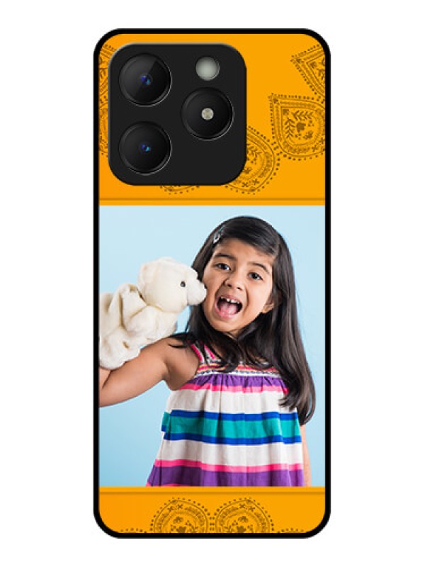 Custom Realme Narzo N63 Custom Metal Phone Case - Photo Wedding Design