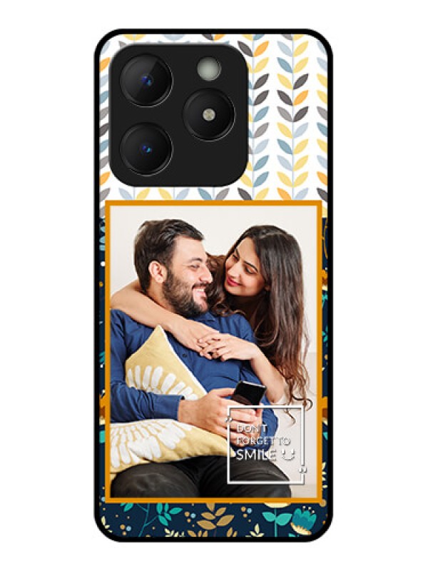 Custom Realme Narzo N63 Custom Metal Phone Case - Pattern Design