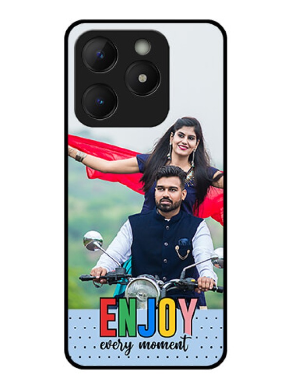 Custom Realme Narzo N63 Custom Metal Phone Case - Enjoy Every Moment Design