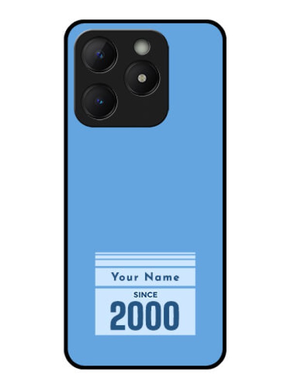 Custom Realme Narzo N63 Custom Metal Phone Case - Custom Year Of Birth Design