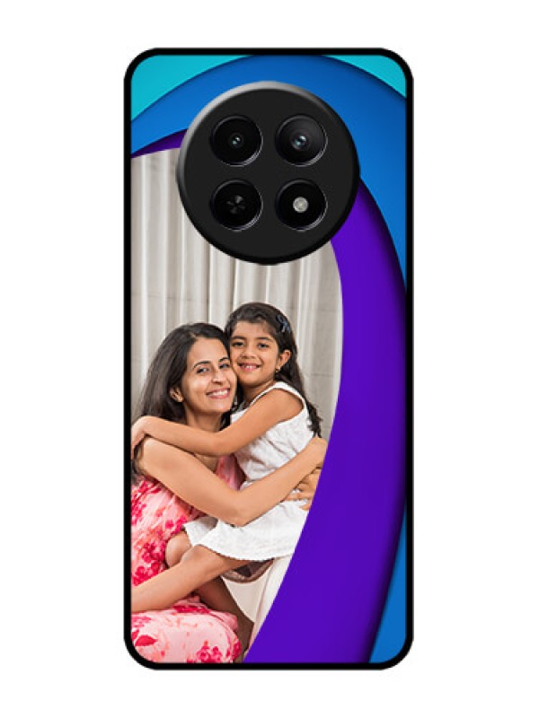 Custom narzo N65 5G Custom Metal Phone Case - Simple Pattern Design