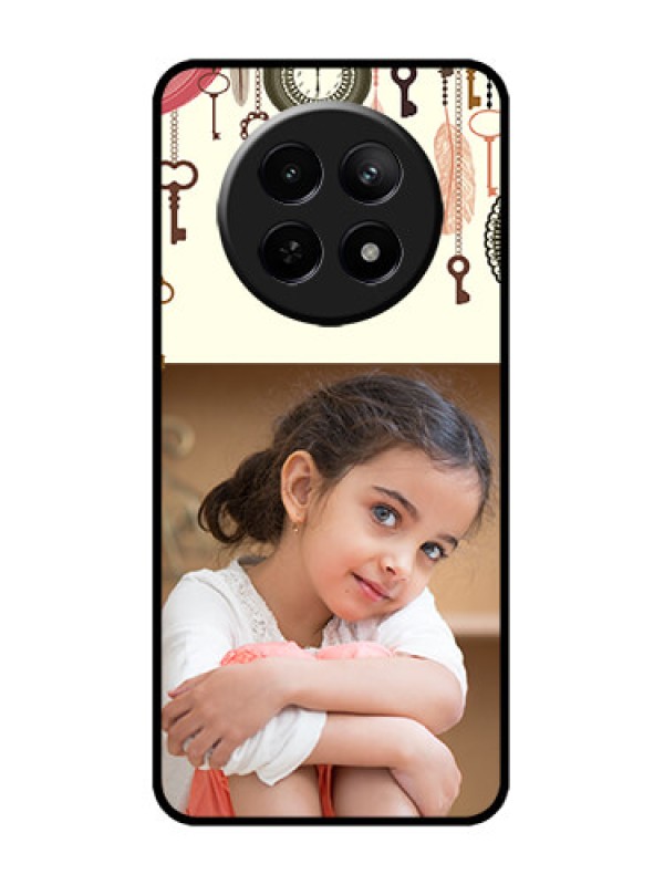 Custom narzo N65 5G Custom Metal Phone Case - Boho Style Design