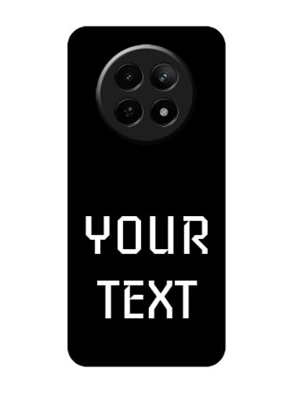 Custom narzo N65 5G Custom Metal Phone Case - Your Name Design