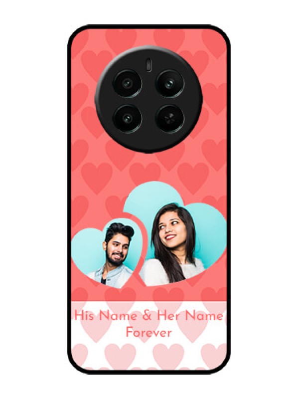 Custom Realme P1 5G Custom Metal Phone Case - Couple Pic Upload Design