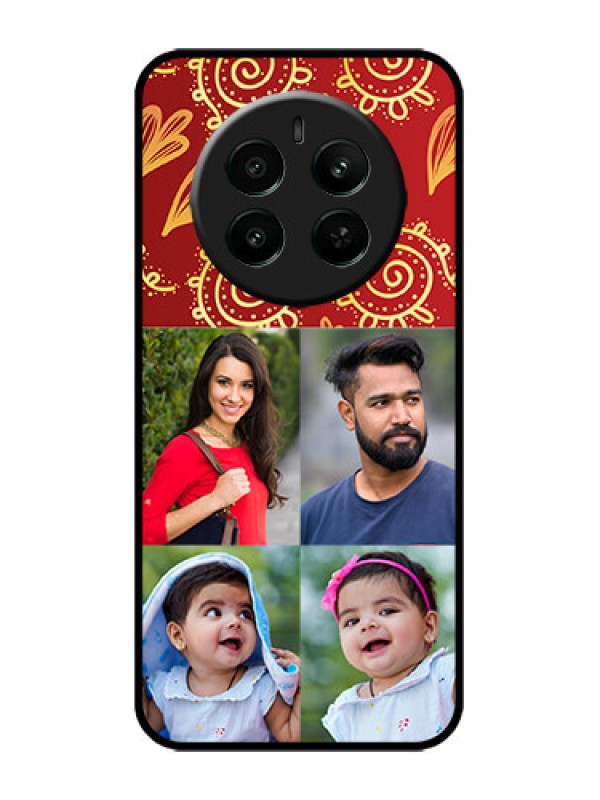 Custom Realme P1 5G Custom Metal Phone Case - 4 Image Traditional Design