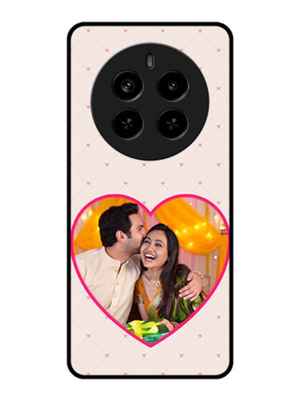 Custom Realme P1 Pro 5G Custom Metal Phone Case - Heart Shape Design