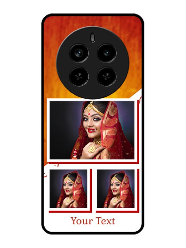 Custom Realme P1 Pro 5G Custom Metal Phone Case - Wedding Memories Design