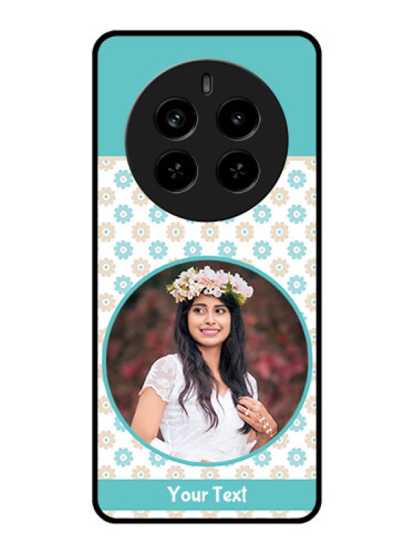 Custom Realme P1 Pro 5G Custom Metal Phone Case - Beautiful Flowers Design