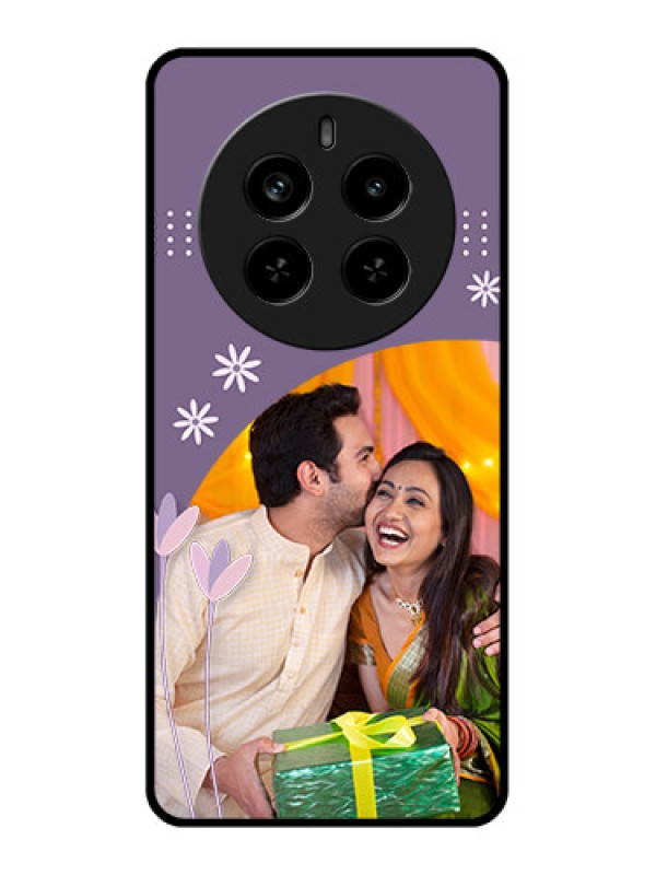 Custom Realme P1 Pro 5G Custom Metal Phone Case - Lavender Flowers Design