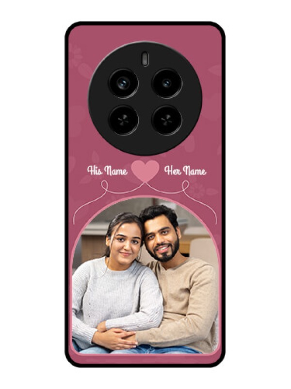 Custom Realme P1 Pro 5G Custom Metal Phone Case - Love Floral Design