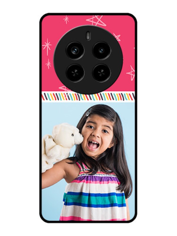 Custom Realme P1 Pro 5G Custom Metal Phone Case - Line Art Design