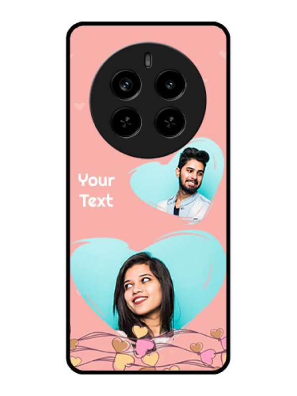 Custom Realme P1 Pro 5G Custom Metal Phone Case - Love Doodle Design