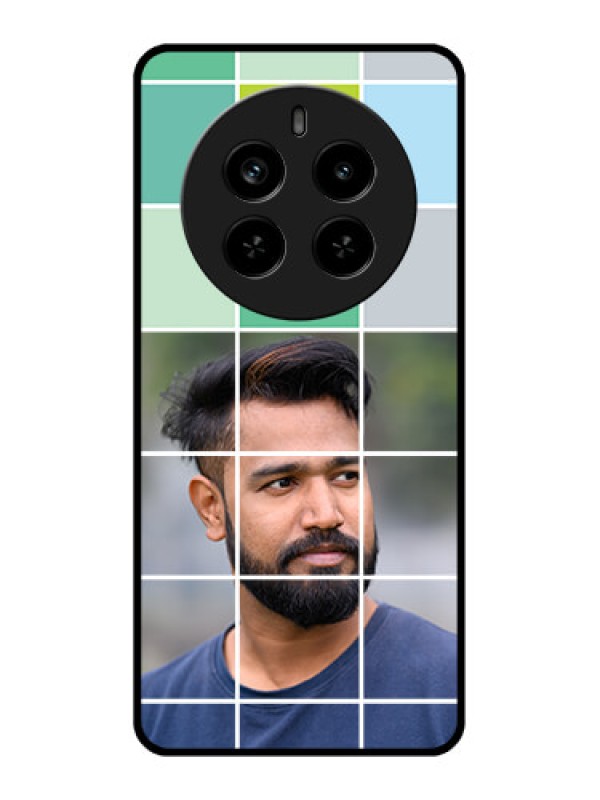 Custom Realme P1 Pro 5G Custom Metal Phone Case - With White Box Pattern