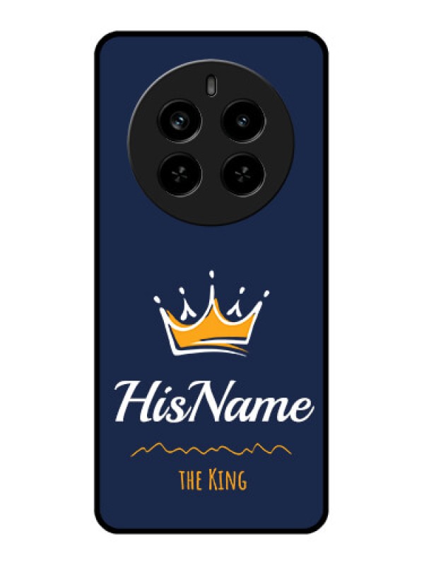 Custom Realme P1 Pro 5G Custom Metal Phone Case - King With Name Design