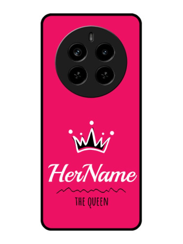 Custom Realme P1 Pro 5G Custom Metal Phone Case - Queen With Name Design