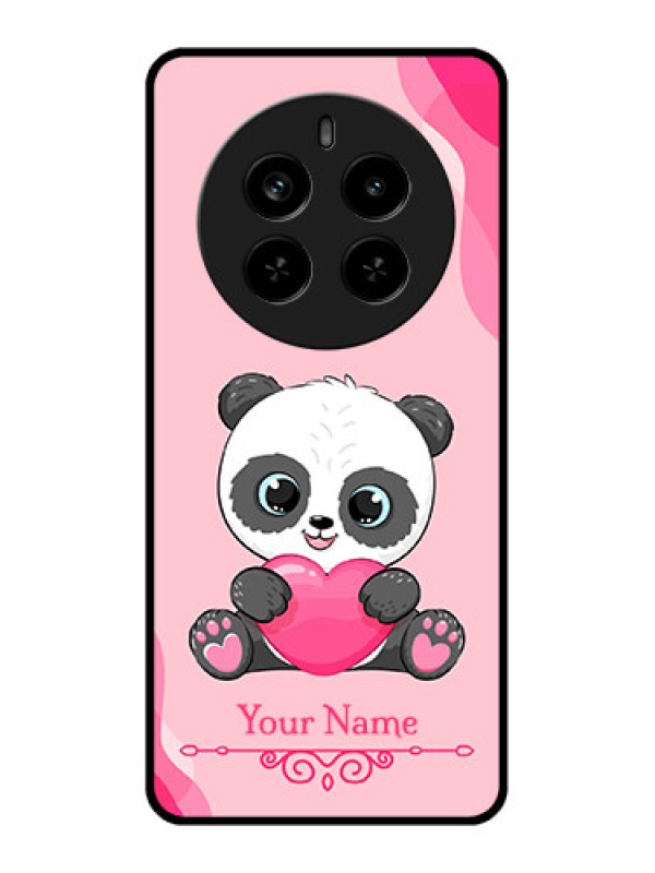 Custom Realme P1 Pro 5G Custom Metal Phone Case - Cute Panda Design