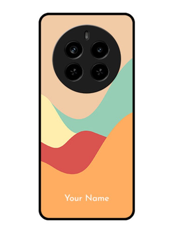 Custom Realme P1 Pro 5G Custom Metal Phone Case - Ocean Waves Multi - Colour Design