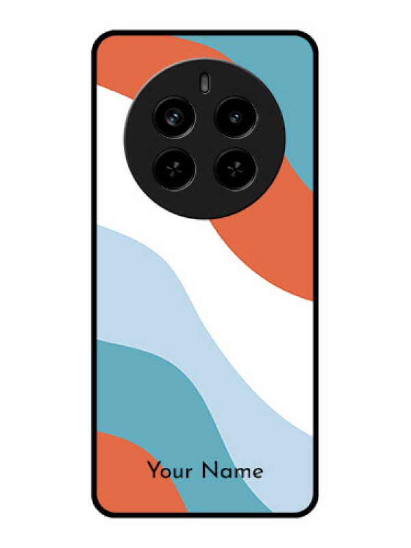 Custom Realme P1 Pro 5G Custom Metal Phone Case - Coloured Waves Design