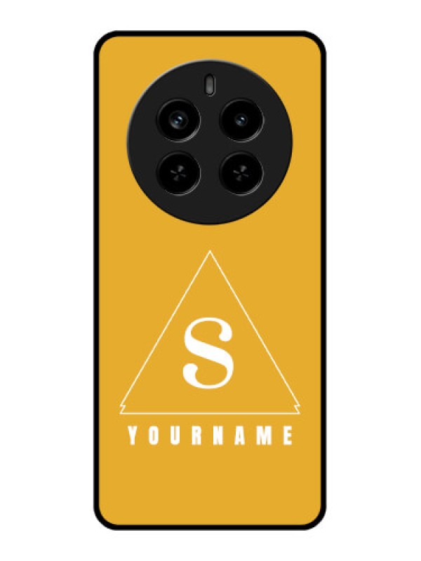 Custom Realme P1 Pro 5G Custom Metal Phone Case - Simple Triangle Design