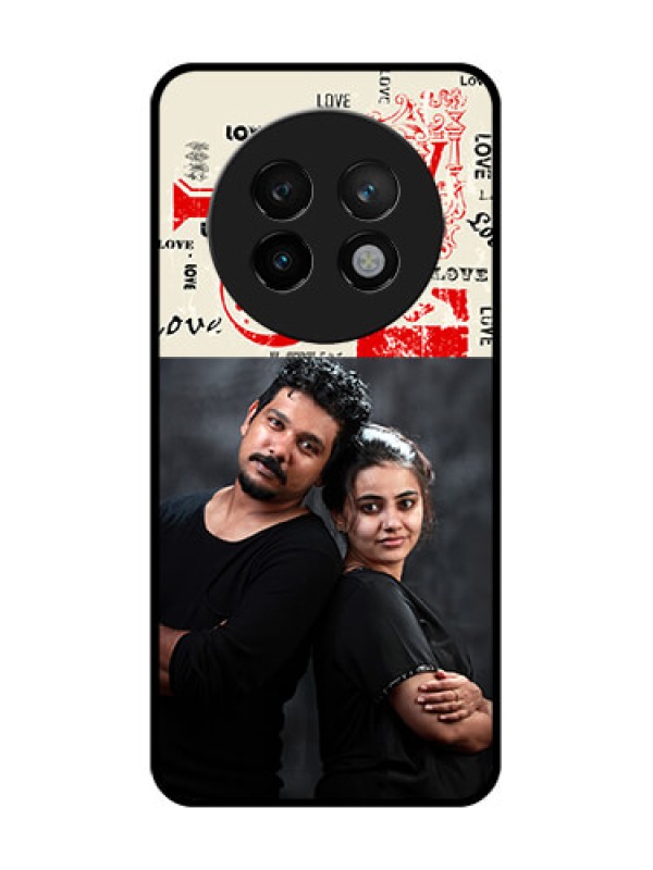 Custom Realme P1 Speed 5G Custom Metal Phone CaseTrendy Love Design Case