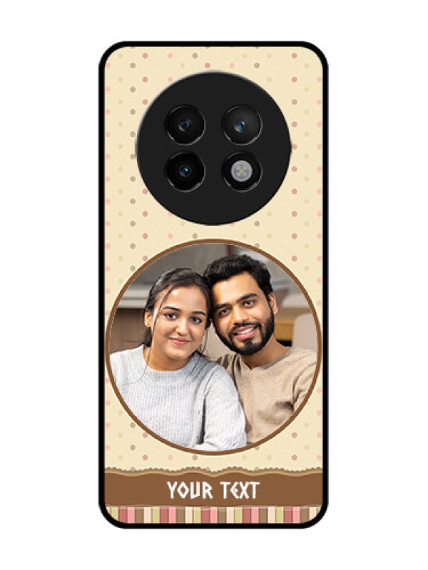 Custom Realme P1 Speed 5G Custom Metal Phone CaseBrown Dotted Mobile Case Design