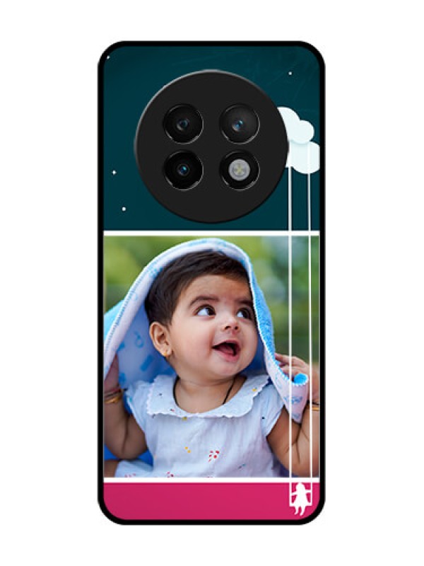 Custom Realme P1 Speed 5G Custom Metal Phone CaseCute Girl With Cloud Design