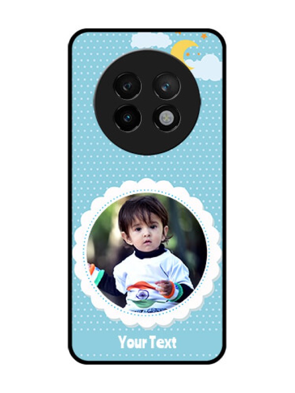 Custom Realme P1 Speed 5G Custom Metal Phone CaseViolet Pattern Design