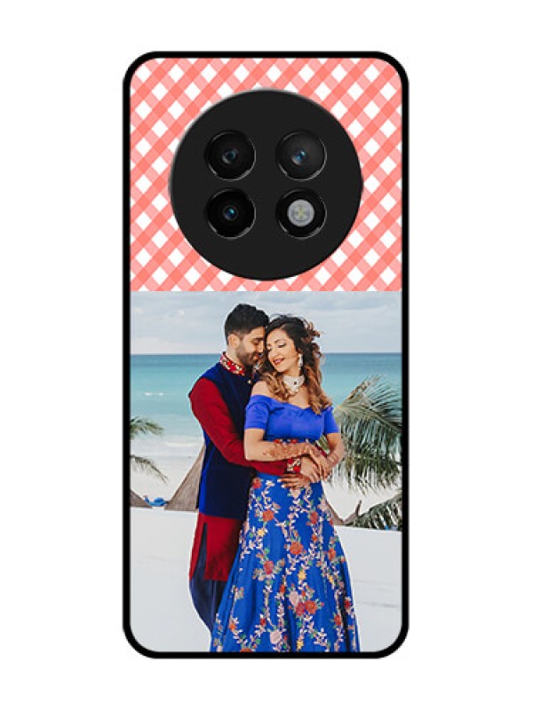 Custom Realme P1 Speed 5G Custom Metal Phone CasePink Pattern Design