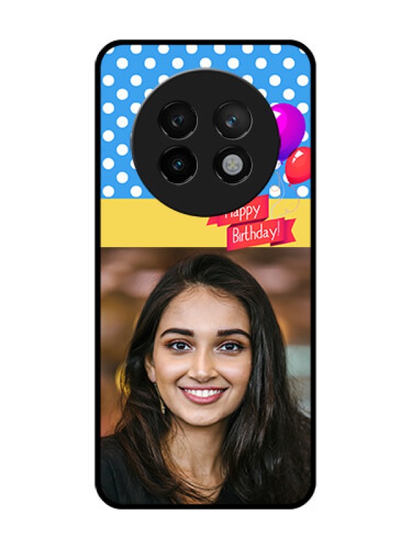 Custom Realme P1 Speed 5G Custom Metal Phone CaseHappy Birthday Design