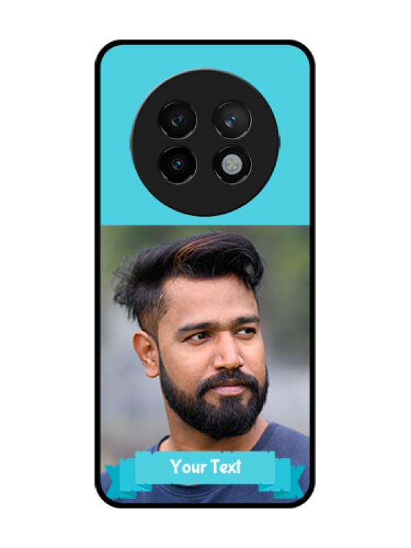 Custom Realme P1 Speed 5G Custom Metal Phone CaseBlue Color Design