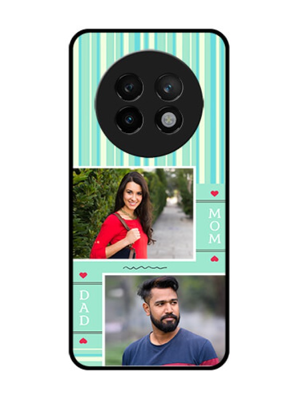 Custom Realme P1 Speed 5G Custom Metal Phone CaseMom and Dad Pic Design