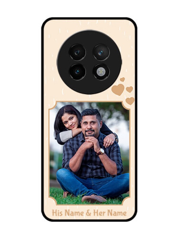 Custom Realme P1 Speed 5G Custom Metal Phone CaseWith Confetti Love Design