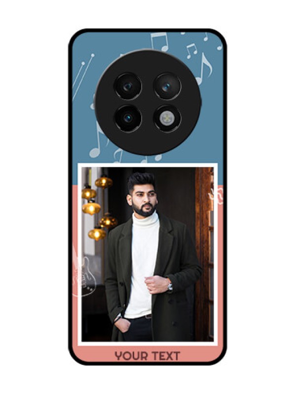 Custom Realme P1 Speed 5G Custom Metal Phone CaseWith Color Musical Note Design