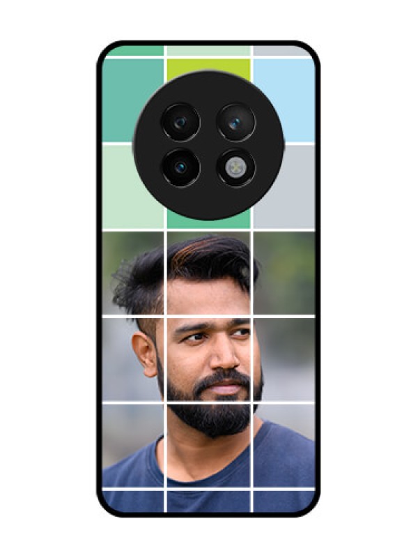 Custom Realme P1 Speed 5G Custom Metal Phone CaseWith White Box Pattern