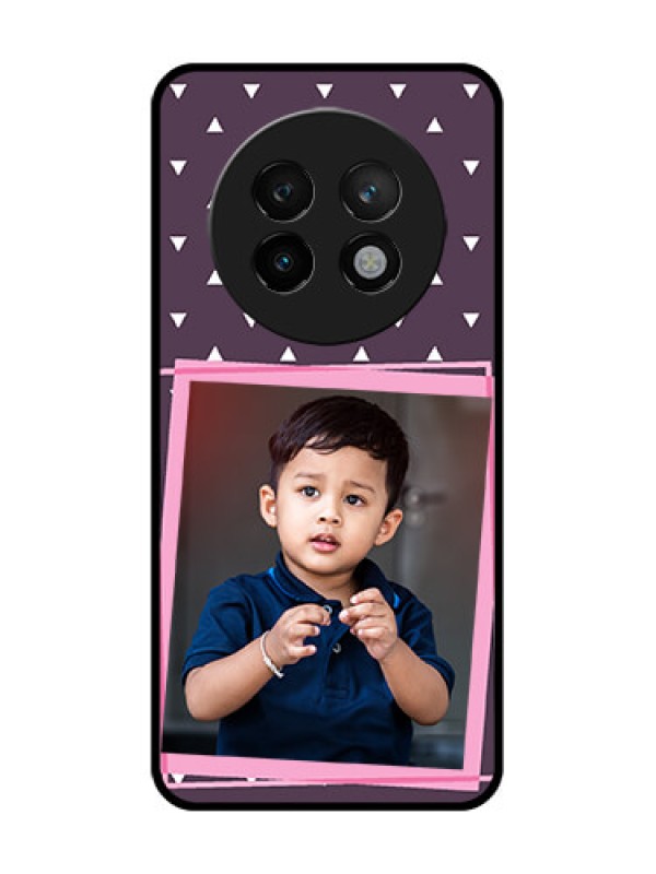 Custom Realme P1 Speed 5G Custom Metal Phone CaseTriangle Pattern Dotted Design