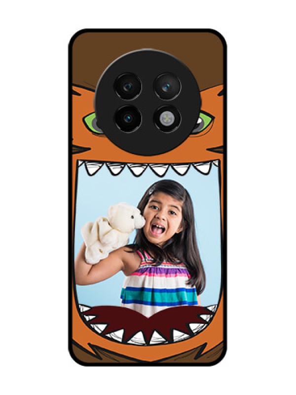 Custom Realme P1 Speed 5G Custom Metal Phone CaseOwl Monster Back Case Design