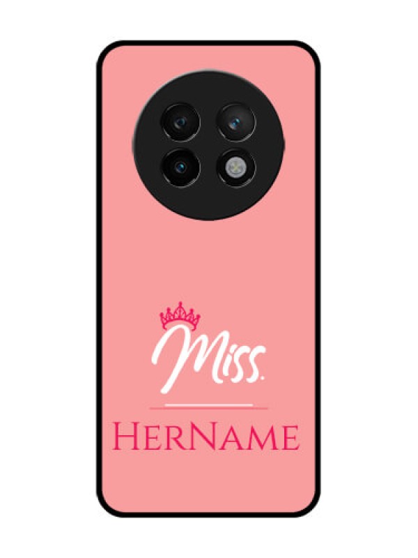 Custom Realme P1 Speed 5G Custom Metal Phone CaseMrs With Name Design