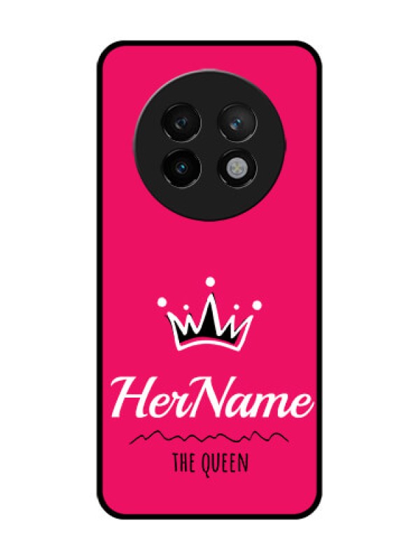 Custom Realme P1 Speed 5G Custom Metal Phone CaseQueen With Name Design