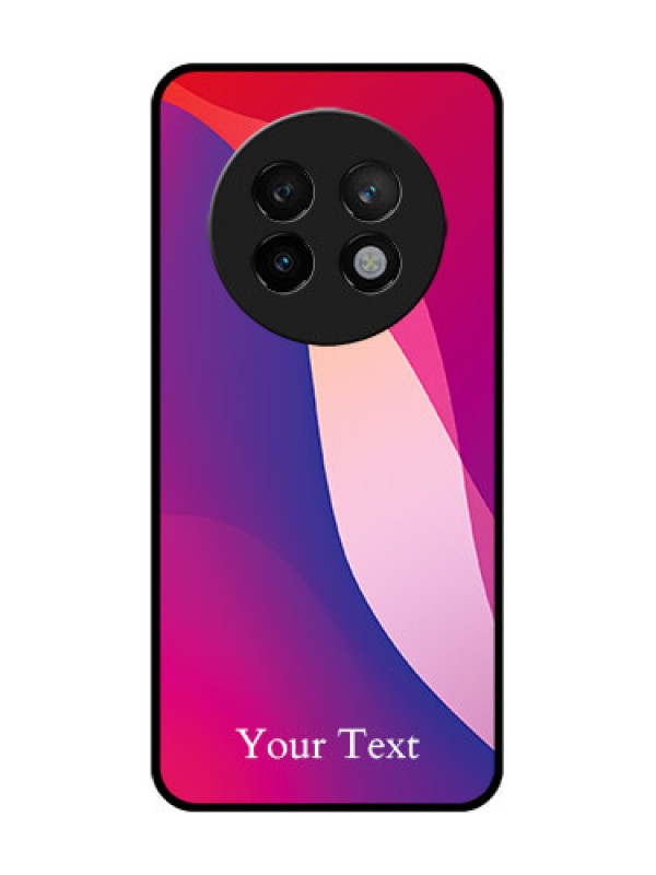 Custom Realme P1 Speed 5G Custom Metal Phone CaseDigital Abstract Overlap Design