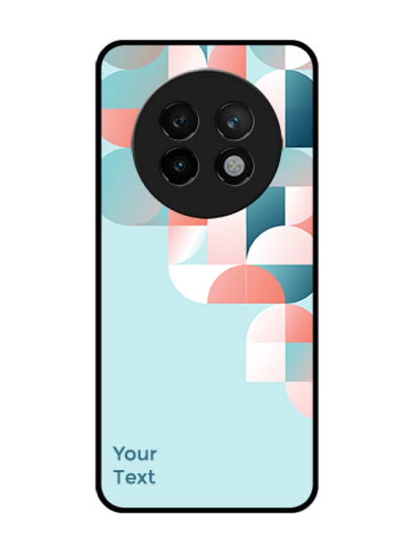 Custom Realme P1 Speed 5G Custom Metal Phone CaseStylish Semi - Circle Pattern Design