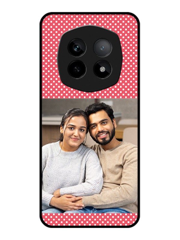 Custom Realme P2 Pro 5G Custom Metal Phone Case - White Dotted Design