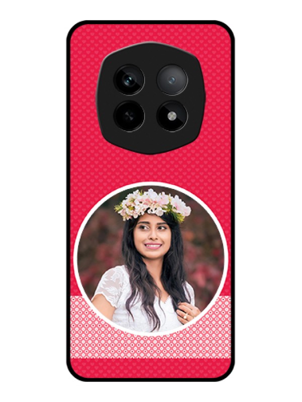 Custom Realme P2 Pro 5G Custom Metal Phone Case - Pink Color Pattern Design