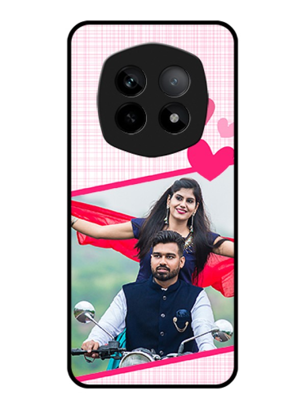 Custom Realme P2 Pro 5G Custom Metal Phone Case - Love Shape Heart Design