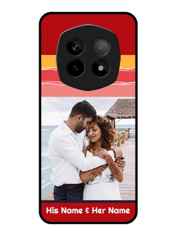 Custom Realme P2 Pro 5G Custom Metal Phone Case - Love Symbols Design