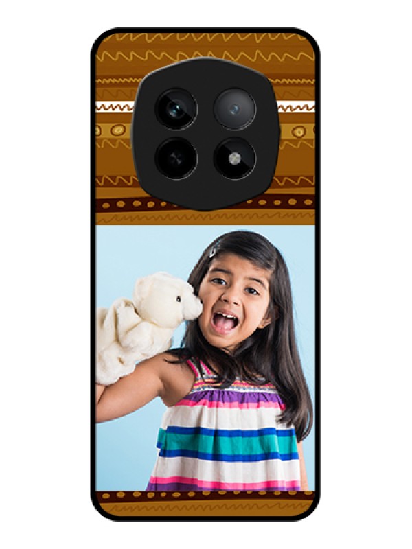 Custom Realme P2 Pro 5G Custom Metal Phone Case - White Dotted Design