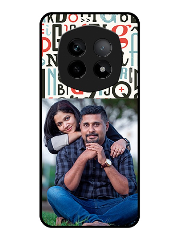 Custom Realme P2 Pro 5G Custom Metal Phone Case - Heart Shape Love Design