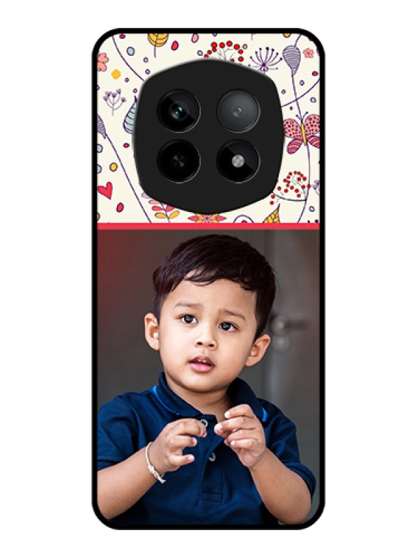 Custom Realme P2 Pro 5G Custom Metal Phone Case - Beautiful Flowers Design